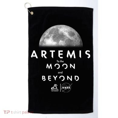 Artemis To The Moon And Beyond Golf Towel