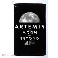 Artemis To The Moon And Beyond Golf Towel thumb 0