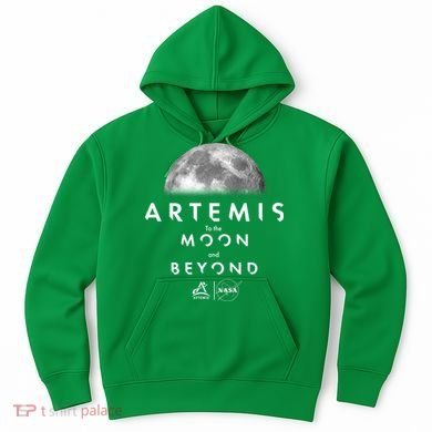 Artemis To The Moon And Beyond Hoodie