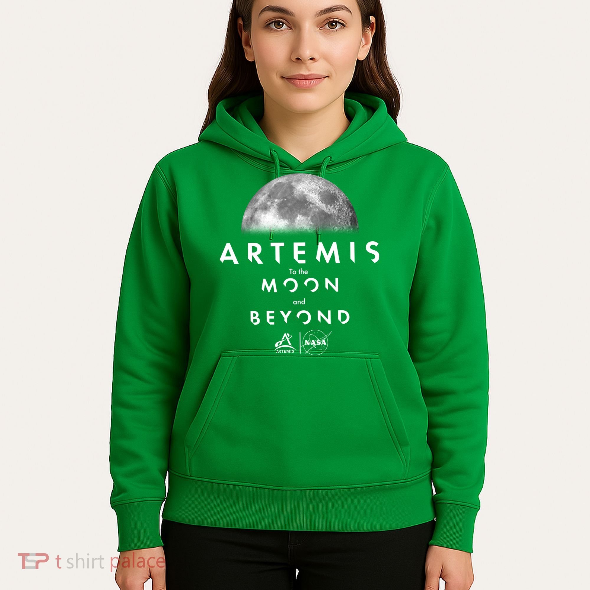 Artemis To The Moon And Beyond Hoodie