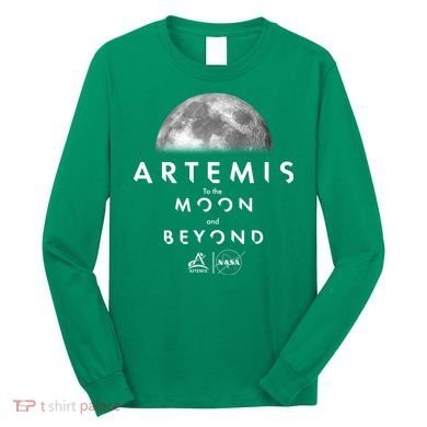 Artemis To The Moon And Beyond Long Sleeve Shirt