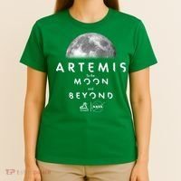 Artemis To The Moon And Beyond T-Shirt thumb 4