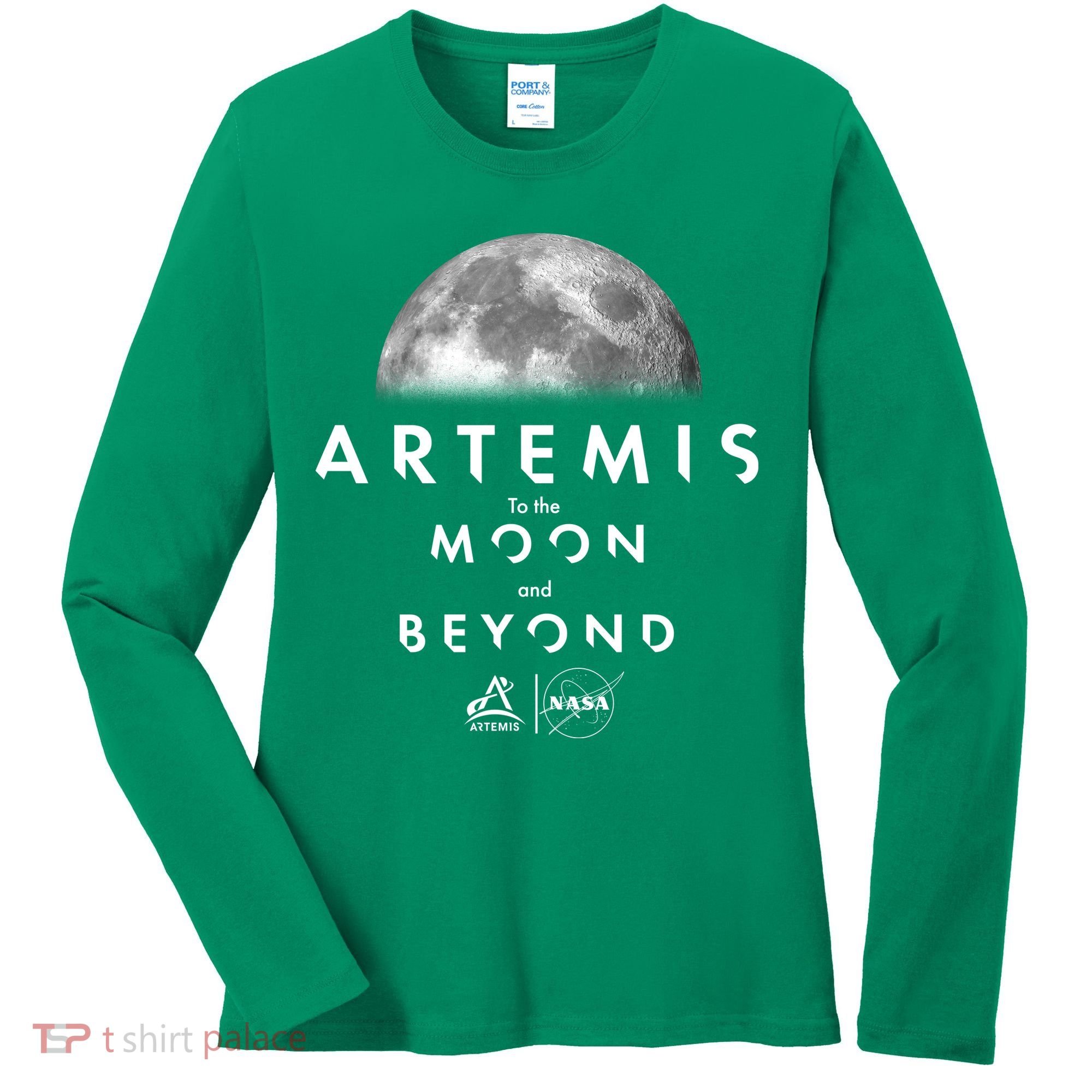 Artemis To The Moon And Beyond Women's Long Sleeve Shirt
