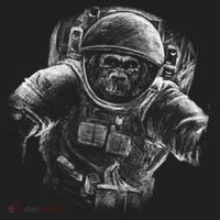 Ape To The Moon Golf Towel thumb 3