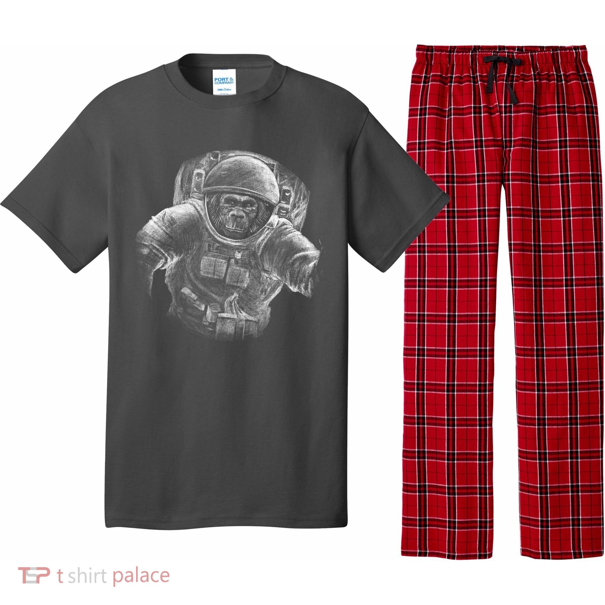 Ape To The Moon Pajama Set