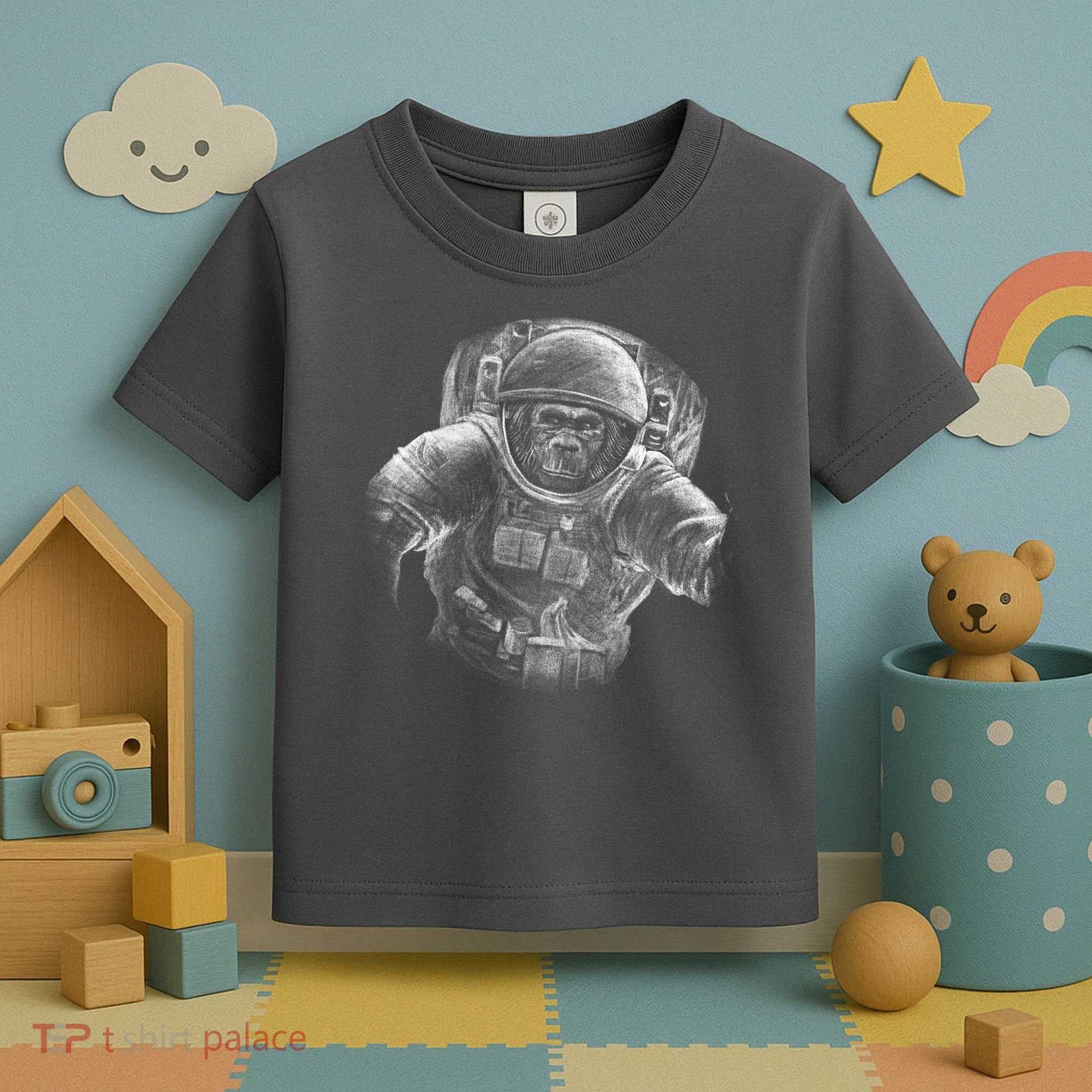 Ape To The Moon Toddler T-Shirt