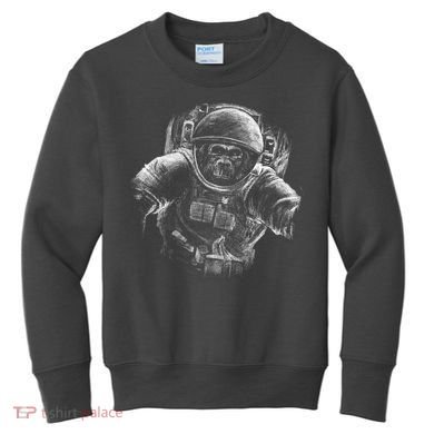 Ape To The Moon Kids Sweatshirt