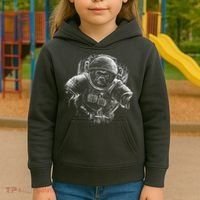 Ape To The Moon Kids Hoodie thumb 3
