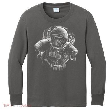 Ape To The Moon Kids Long Sleeve Shirt