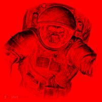 Ape To The Moon Santa Hat thumb 1