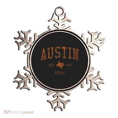 Austin Texas Tx Vintage Athletic Sports Ornament
