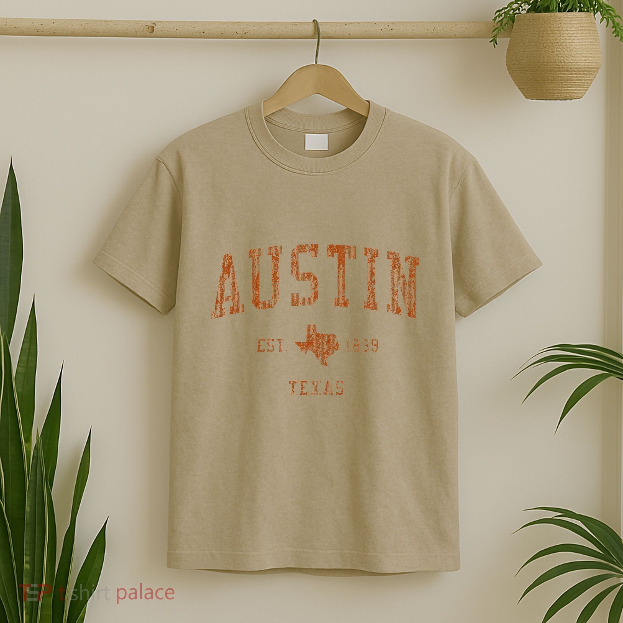 Austin Texas Tx Vintage Athletic Sports T-Shirt