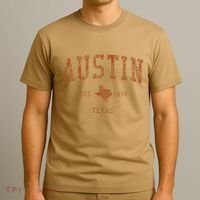 Austin Texas Tx Vintage Athletic Sports T-Shirt thumb 3