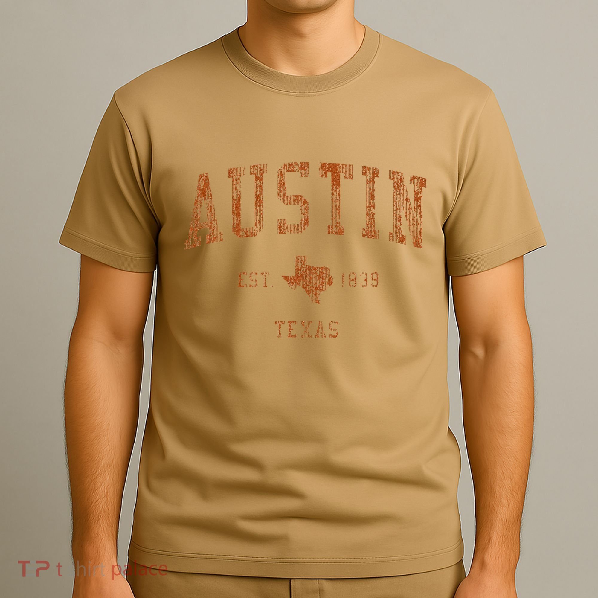 Austin Texas Tx Vintage Athletic Sports T-Shirt