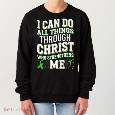 All Things Through Christ Spinal Cord Injury Awareness Women's Sweatshirt