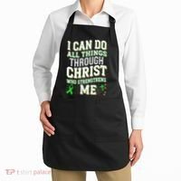 All Things Through Christ Spinal Cord Injury Awareness Apron thumb 2