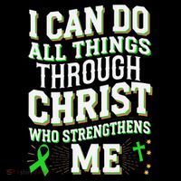 All Things Through Christ Spinal Cord Injury Awareness Coffee Mug thumb 5