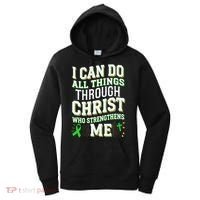 All Things Through Christ Spinal Cord Injury Awareness Women's Hoodie thumb 0