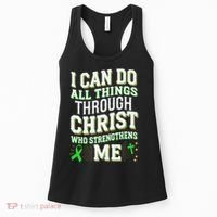 All Things Through Christ Spinal Cord Injury Awareness Women's Tank Top thumb 0
