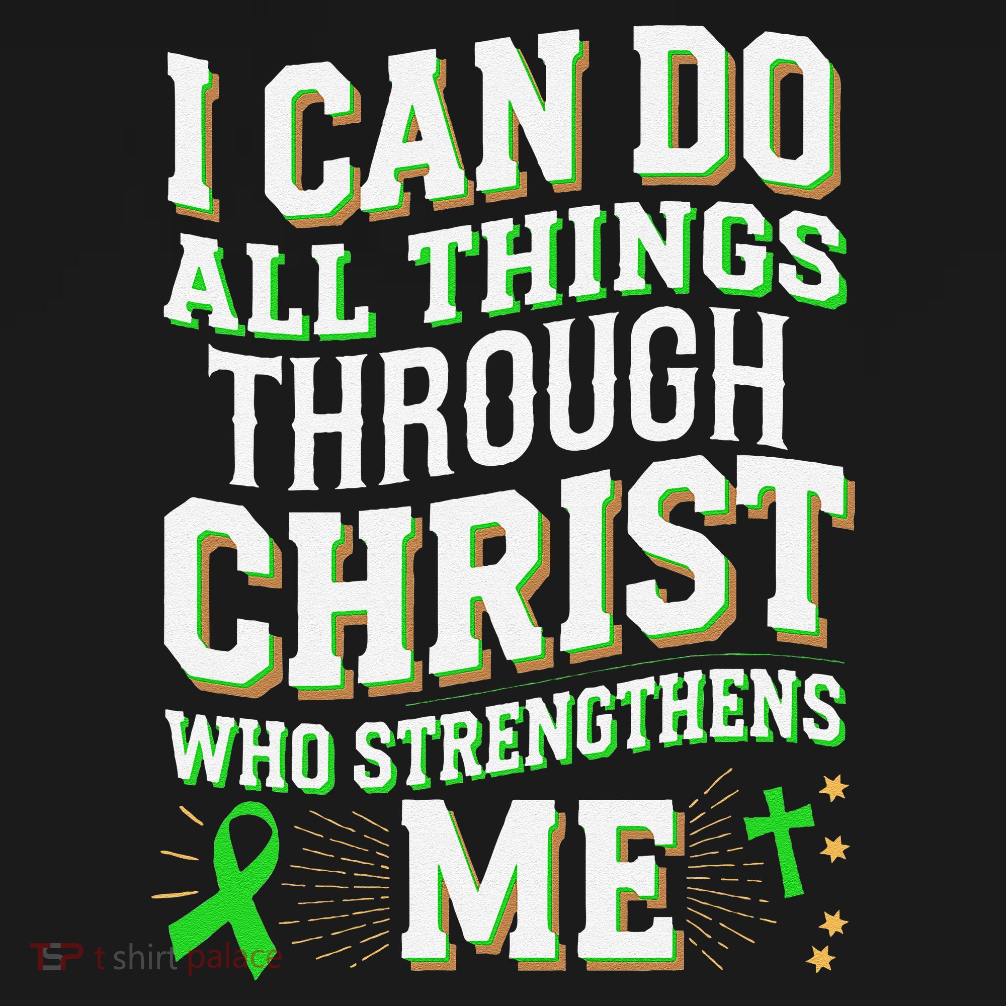 All Things Through Christ Spinal Cord Injury Awareness Toddler T-Shirt