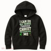 All Things Through Christ Spinal Cord Injury Awareness Kids Hoodie thumb 0
