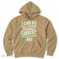 All Things Through Christ Spinal Cord Injury Awareness Hoodie thumb 0