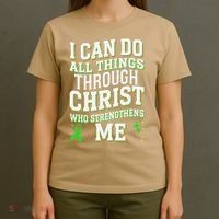 All Things Through Christ Spinal Cord Injury Awareness T-Shirt thumb 4