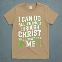 All Things Through Christ Spinal Cord Injury Awareness T-Shirt thumb 5