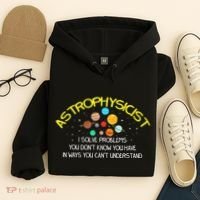 Astrophysicist Telescope Telescope Astronomer Stars Galaxy Hoodie thumb 4