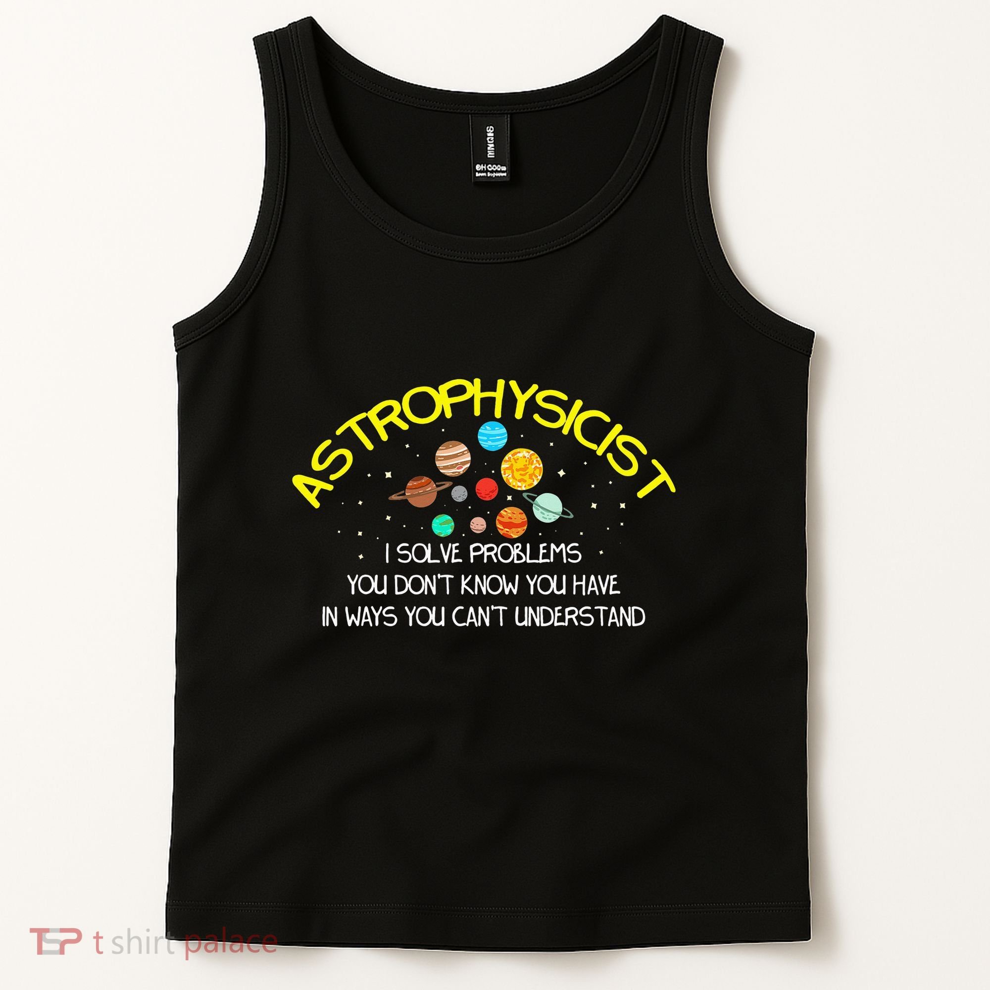 Astrophysicist Telescope Telescope Astronomer Stars Galaxy Tank Top