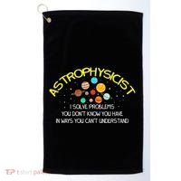 Astrophysicist Telescope Telescope Astronomer Stars Galaxy Golf Towel thumb 0