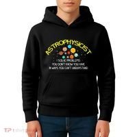 Astrophysicist Telescope Telescope Astronomer Stars Galaxy Kids Hoodie thumb 4
