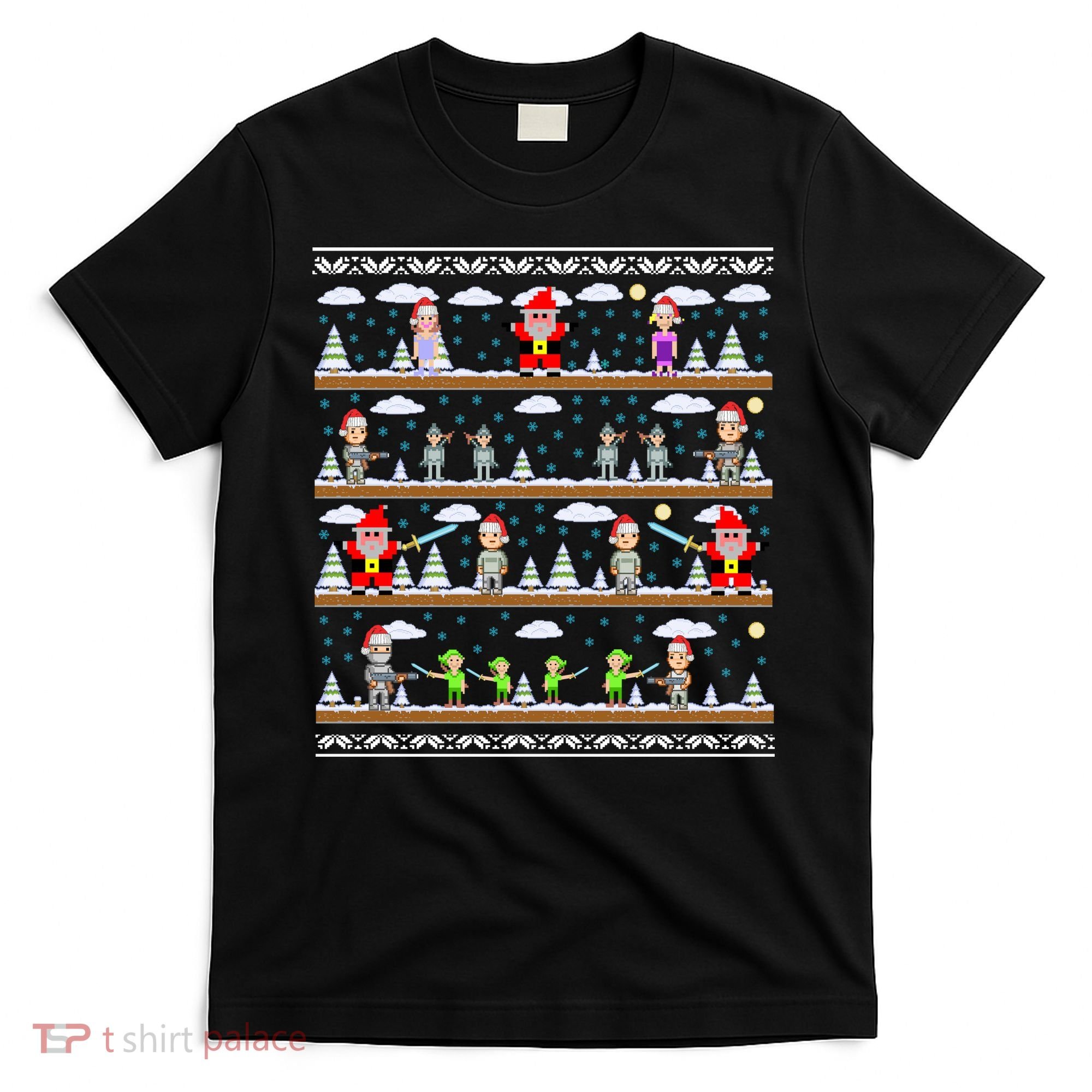 Attack of Christmas Gamer Ugly Christmas Sweater T-Shirt