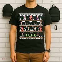 Attack of Christmas Gamer Ugly Christmas Sweater T-Shirt thumb 6