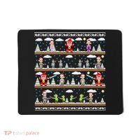 Attack of Christmas Gamer Ugly Christmas Sweater Mousepad thumb 0