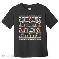 Attack of Christmas Gamer Ugly Christmas Sweater Toddler T-Shirt thumb 0