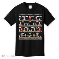 Attack of Christmas Gamer Ugly Christmas Sweater Kids T-Shirt thumb 0