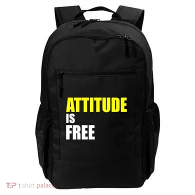 Attitude Is Free Backpack