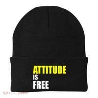 Attitude Is Free Beanie thumb 0