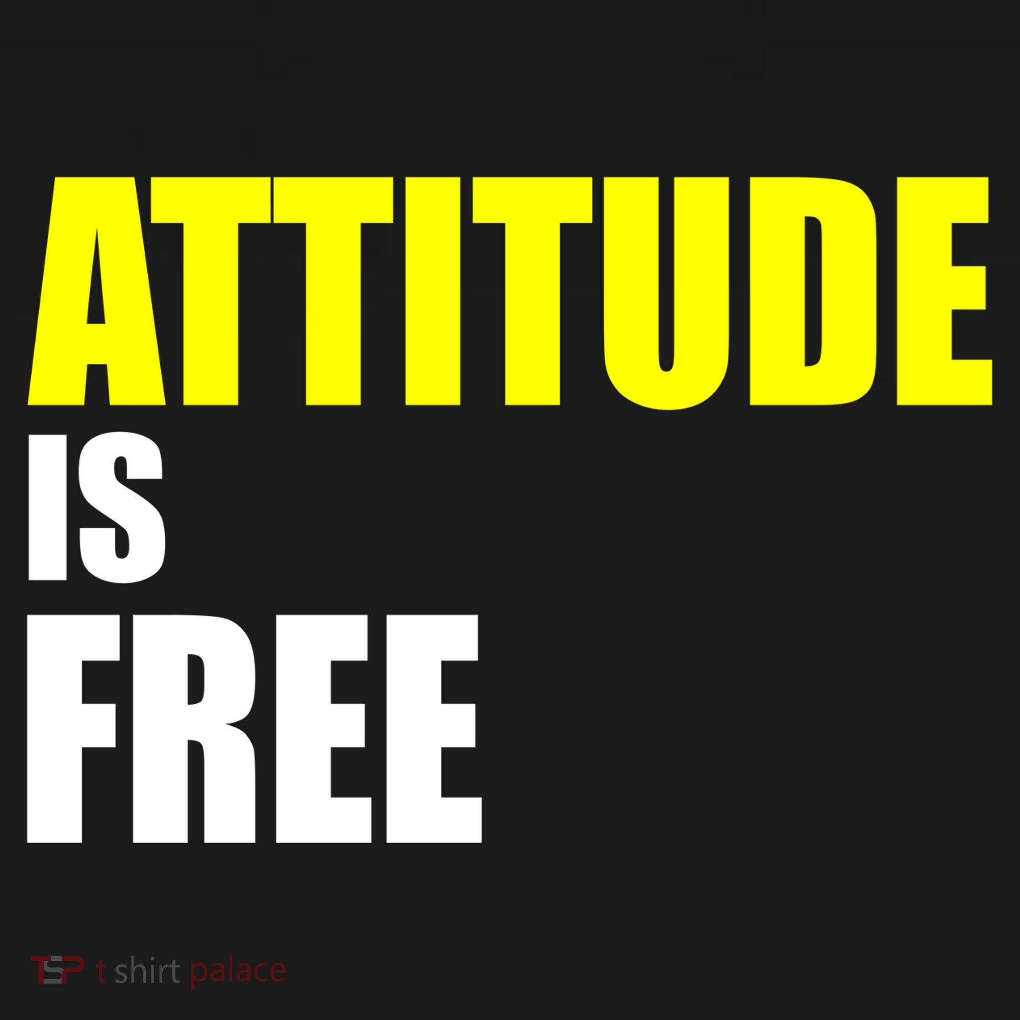 Attitude Is Free Ornament