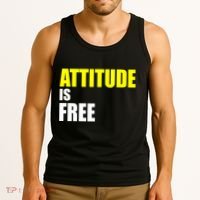 Attitude Is Free Tank Top thumb 3