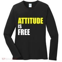 Attitude Is Free Women's Long Sleeve Shirt thumb 0