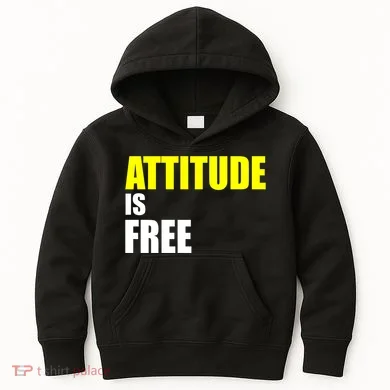 Attitude Is Free Kids Hoodie