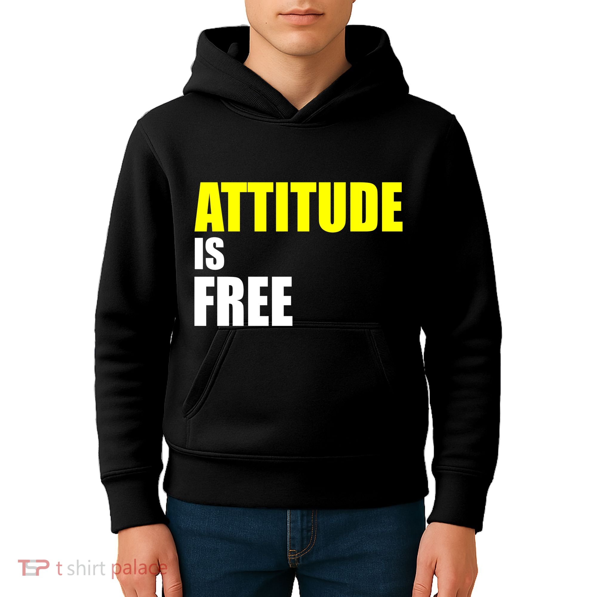 Attitude Is Free Kids Hoodie