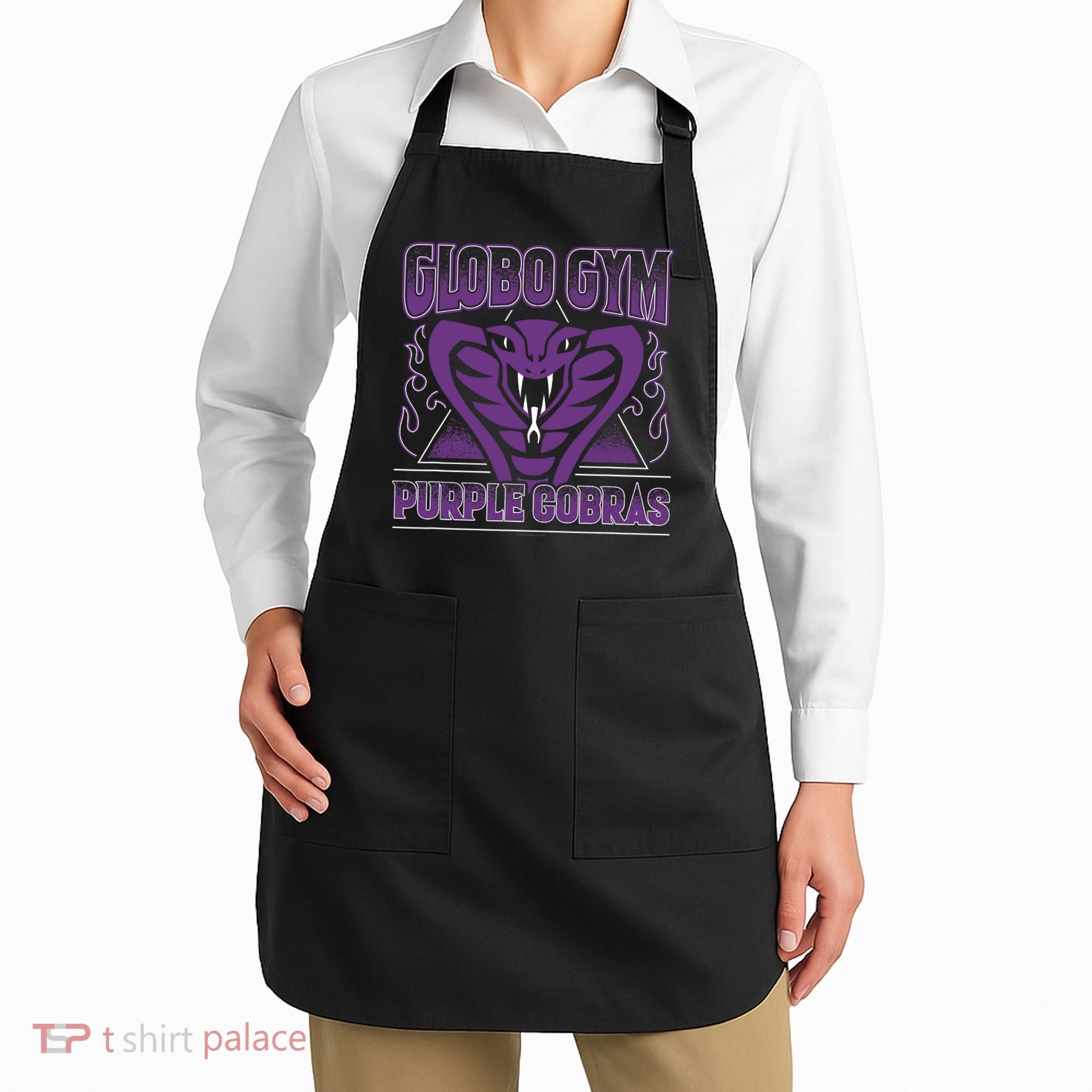 A True Underdog Story Globo Gym Purple Cobras Apron