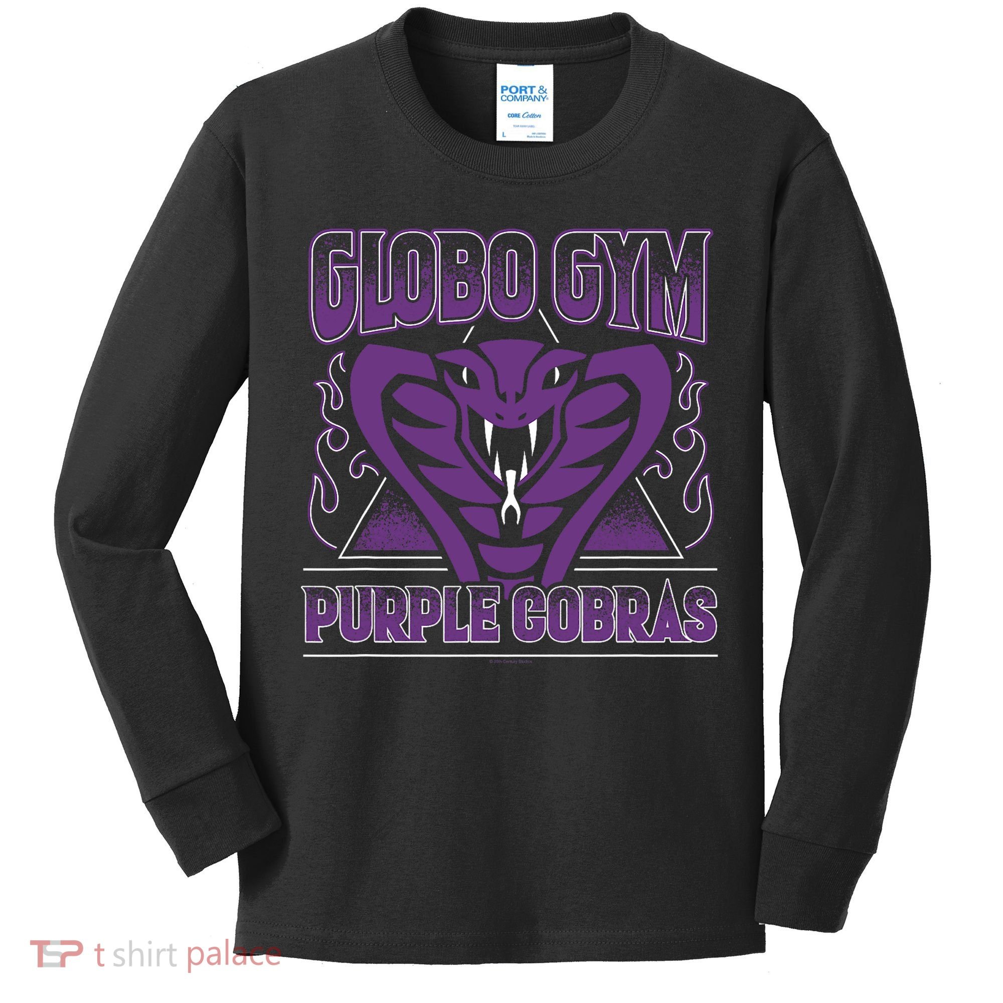 A True Underdog Story Globo Gym Purple Cobras Kids Long Sleeve Shirt