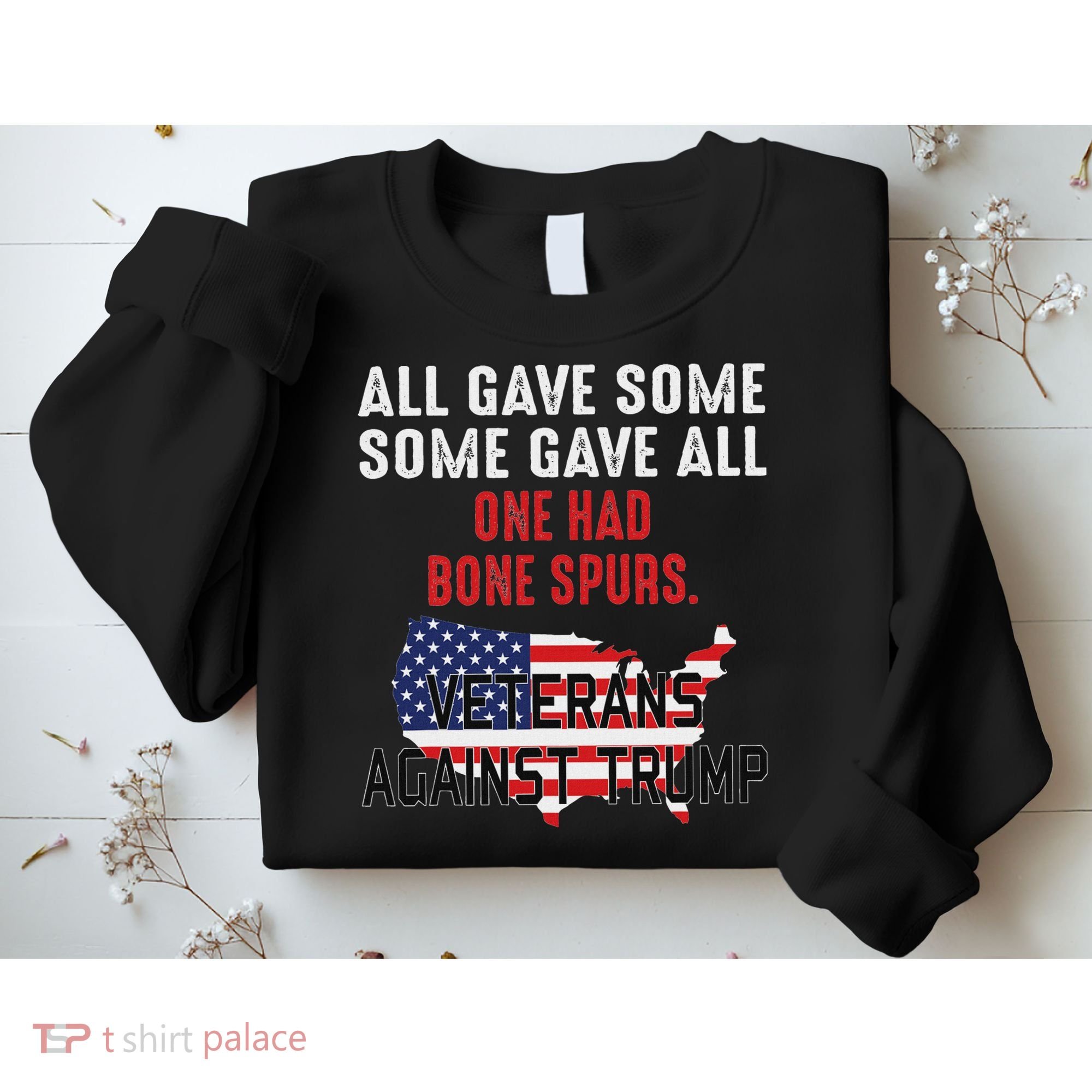 Anti Trump Veterans Against Trump Trump Sucks Sweatshirt