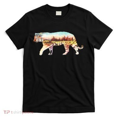 Adventurous Tiger Wilderness Graphic T-Shirt