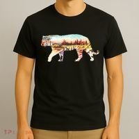 Adventurous Tiger Wilderness Graphic T-Shirt thumb 3