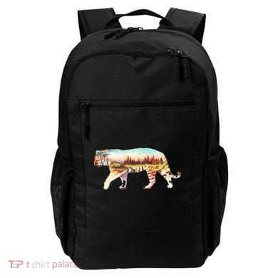 Adventurous Tiger Wilderness Graphic Backpack